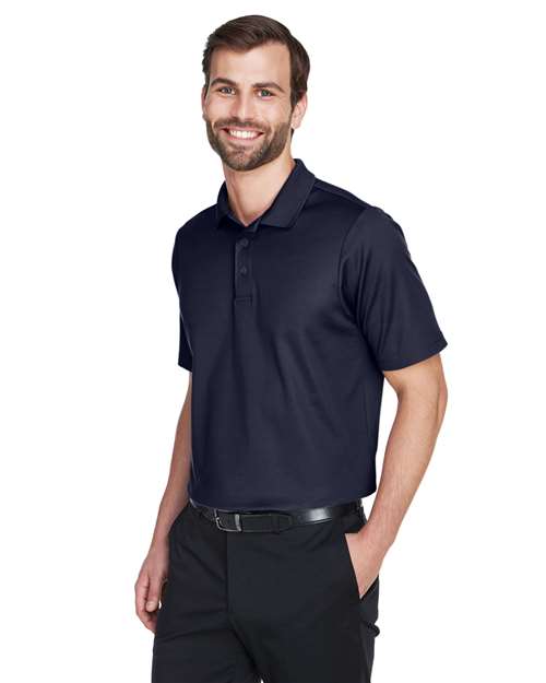 Devon & Jones CrownLux Performance® Plaited Polo DG20 - Navy