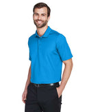 Devon & Jones CrownLux Performance® Plaited Polo DG20 - Ocean Blue