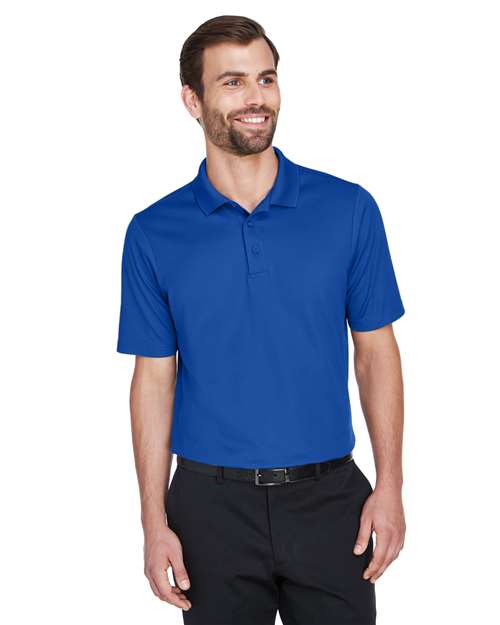 Devon & Jones CrownLux Performance® Plaited Polo DG20 - True Royal
