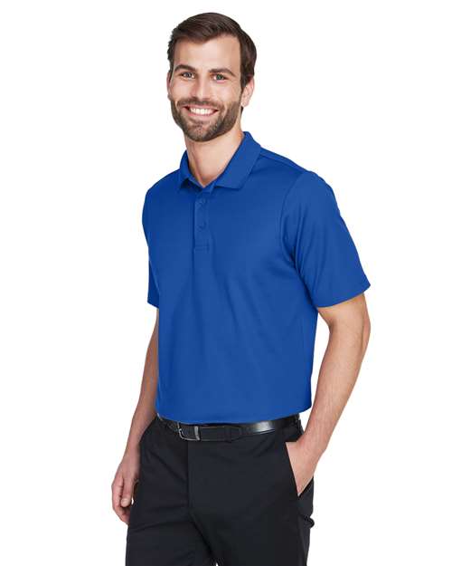 Devon & Jones CrownLux Performance® Plaited Polo DG20 - True Royal