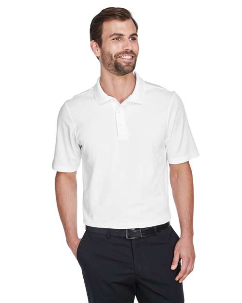 Devon & Jones CrownLux Performance® Plaited Polo DG20 - White