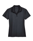 Devon & Jones Women's CrownLux Performance® Plaited Polo DG20W - Black
