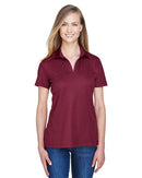 Devon & Jones Women's CrownLux Performance® Plaited Polo DG20W - Burgundy