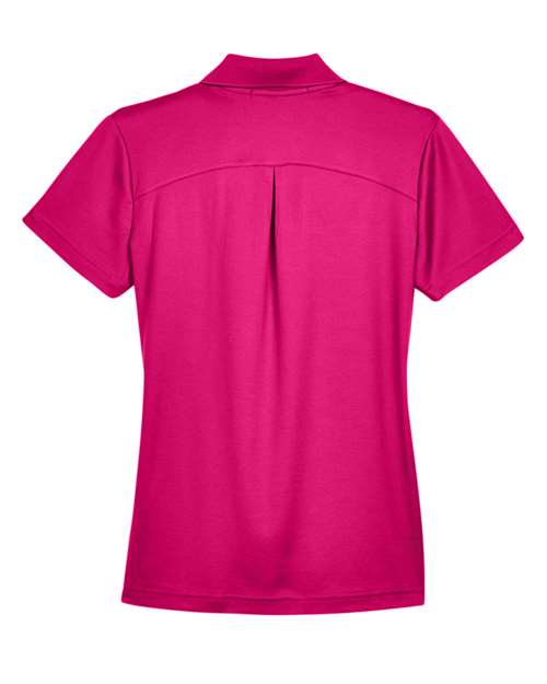Devon & Jones Women's CrownLux Performance® Plaited Polo DG20W - Crown Raspberry