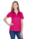 Devon & Jones Women's CrownLux Performance® Plaited Polo DG20W - Crown Raspberry