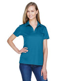 Devon & Jones Women's CrownLux Performance® Plaited Polo DG20W - Dark Teal