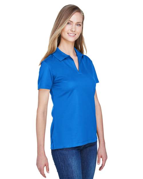 Devon & Jones Women's CrownLux Performance® Plaited Polo DG20W - French Blue