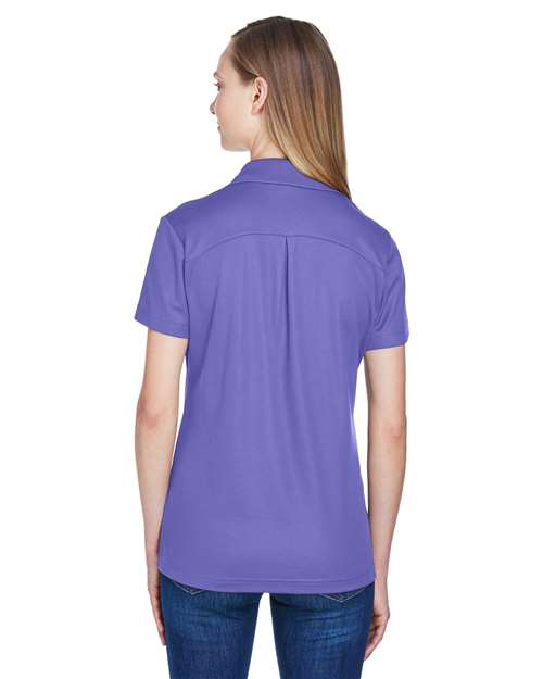 Devon & Jones Women's CrownLux Performance® Plaited Polo DG20W - Grape