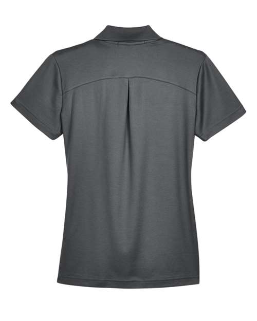Devon & Jones Women's CrownLux Performance® Plaited Polo DG20W - Graphite