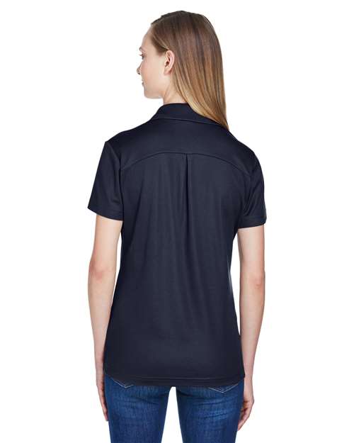 Devon & Jones Women's CrownLux Performance® Plaited Polo DG20W - Navy