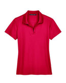 Devon & Jones Women's CrownLux Performance® Plaited Polo DG20W - Red