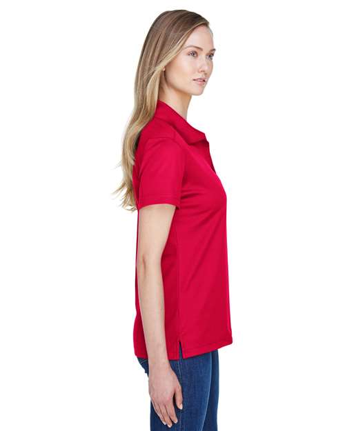 Devon & Jones Women's CrownLux Performance® Plaited Polo DG20W - Red