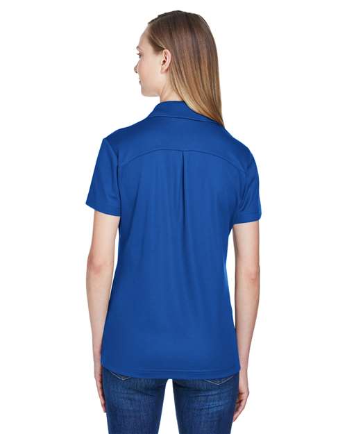 Devon & Jones Women's CrownLux Performance® Plaited Polo DG20W - True Royal