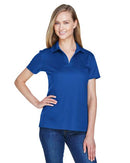 Devon & Jones Women's CrownLux Performance® Plaited Polo DG20W - True Royal