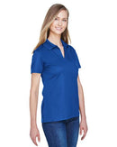 Devon & Jones Women's CrownLux Performance® Plaited Polo DG20W - True Royal