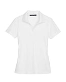 Devon & Jones Women's CrownLux Performance® Plaited Polo DG20W - White
