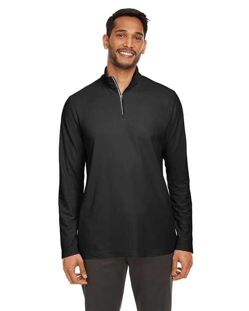 CORE365 Fusion ChromaSoft™ Pique Quarter-Zip Pullover CE405