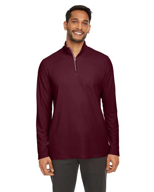 CORE365 Fusion ChromaSoft™ Pique Quarter-Zip Pullover CE405