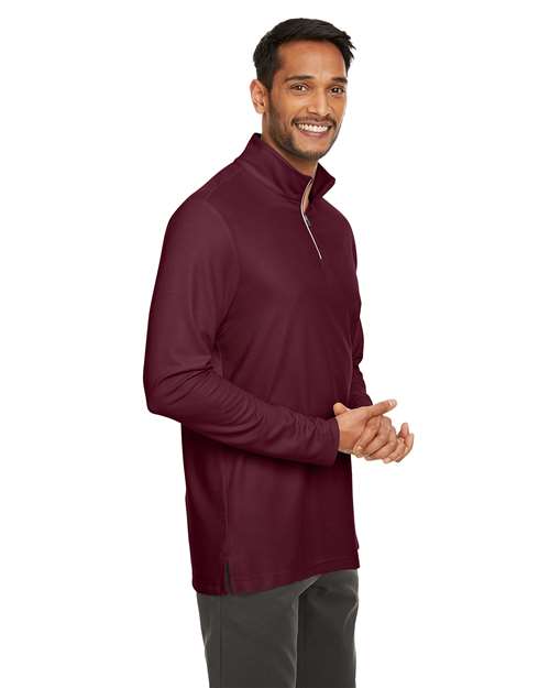 CORE365 Fusion ChromaSoft™ Pique Quarter-Zip Pullover CE405