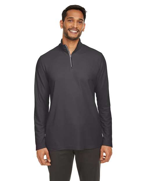 CORE365 Fusion ChromaSoft™ Pique Quarter-Zip Pullover CE405