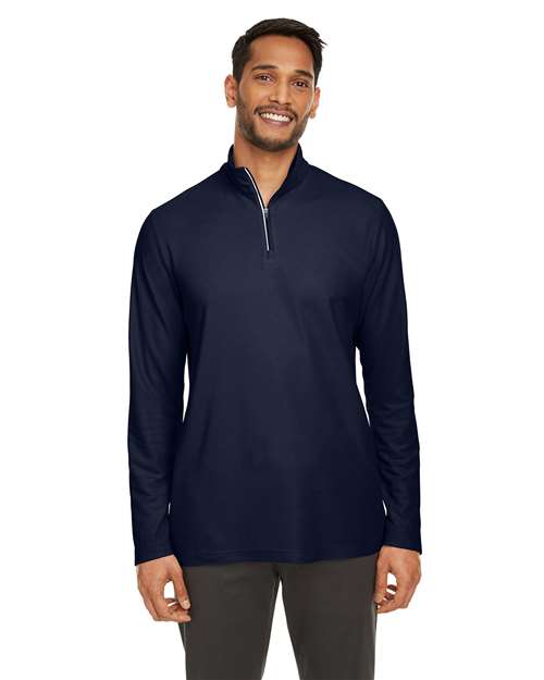 CORE365 Fusion ChromaSoft™ Pique Quarter-Zip Pullover CE405
