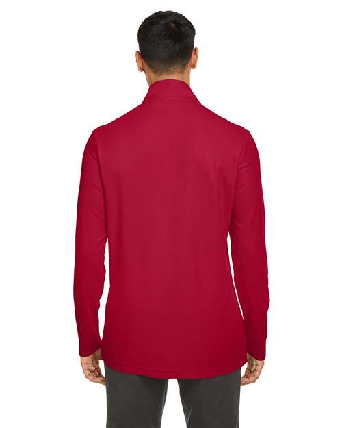 CORE365 Fusion ChromaSoft™ Pique Quarter-Zip Pullover CE405
