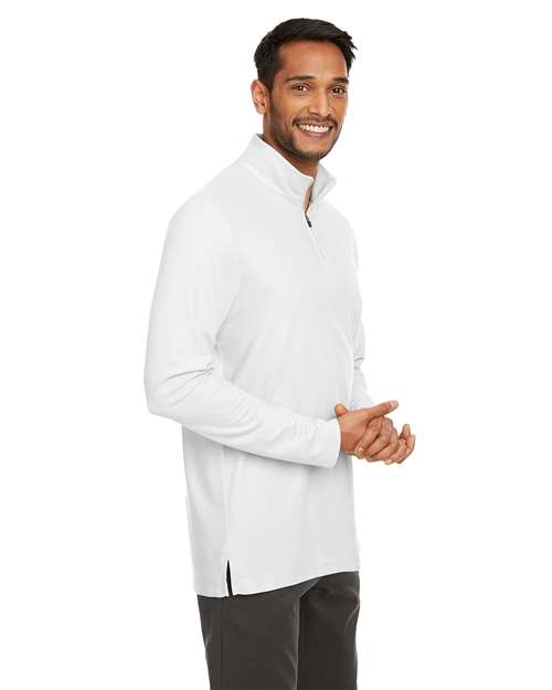 CORE365 Fusion ChromaSoft™ Pique Quarter-Zip Pullover CE405