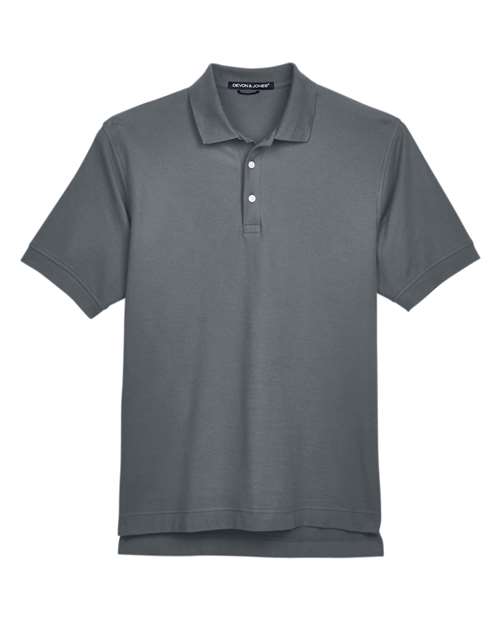 Devon & Jones Pima Piqué Polo D100