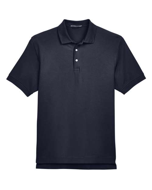 Devon & Jones Pima Piqué Polo D100