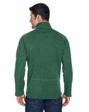 Devon & Jones Bristol Sweater Fleece Quarter-Zip Pullover DG792