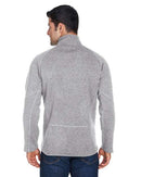 Devon & Jones Bristol Sweater Fleece Quarter-Zip Pullover DG792