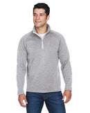 Devon & Jones Bristol Sweater Fleece Quarter-Zip Pullover DG792