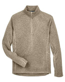 Devon & Jones Bristol Sweater Fleece Quarter-Zip Pullover DG792