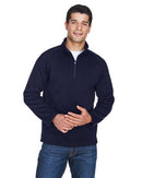 Devon & Jones Bristol Sweater Fleece Quarter-Zip Pullover DG792