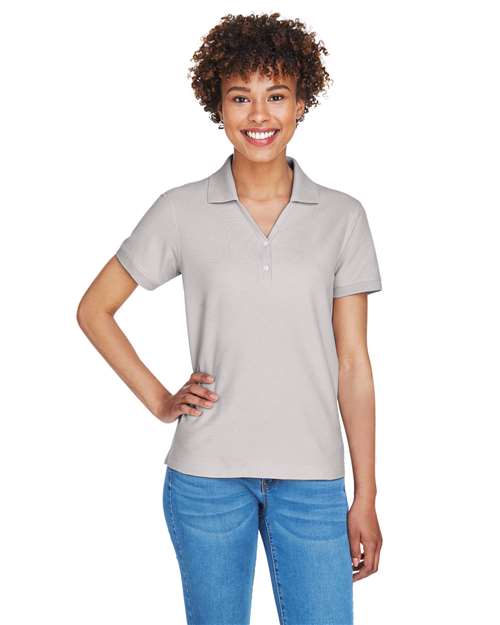 Devon & Jones Women's Pima Piqué Polo D100W
