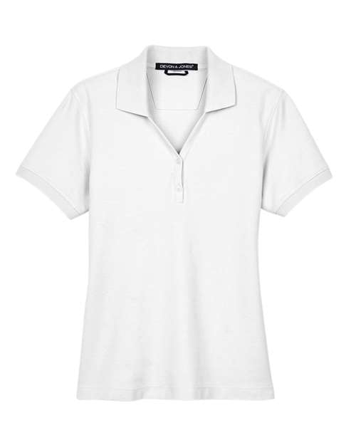 Devon & Jones Women's Pima Piqué Polo D100W