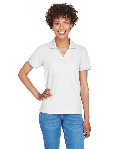 Devon & Jones Women's Pima Piqué Polo D100W
