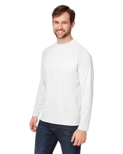CORE365 Ultra UVP™ Marina Raglan Long Sleeve T-Shirt CE110