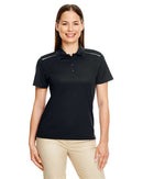 CORE365 Women's Radiant Performance Piqué Polo with Reflective Piping 78181R