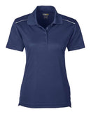 CORE365 Women's Radiant Performance Piqué Polo with Reflective Piping 78181R