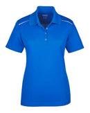 CORE365 Women's Radiant Performance Piqué Polo with Reflective Piping 78181R