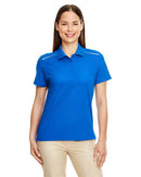 CORE365 Women's Radiant Performance Piqué Polo with Reflective Piping 78181R