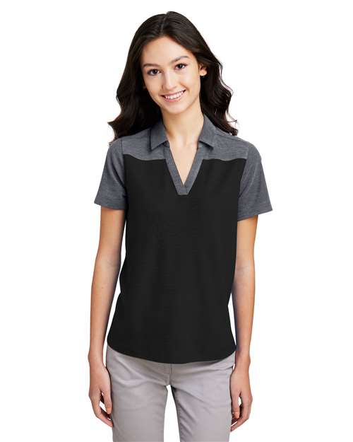 CORE365 Women's Fusion ChromaSoft™ Colorblock Polo CE112CW