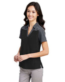 CORE365 Women's Fusion ChromaSoft™ Colorblock Polo CE112CW