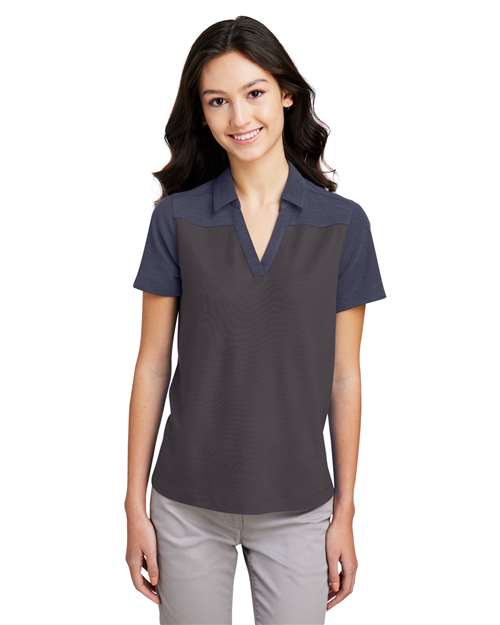 CORE365 Women's Fusion ChromaSoft™ Colorblock Polo CE112CW