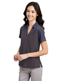 CORE365 Women's Fusion ChromaSoft™ Colorblock Polo CE112CW