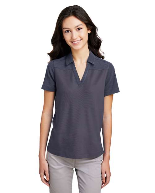 CORE365 Women's Fusion ChromaSoft™ Colorblock Polo CE112CW