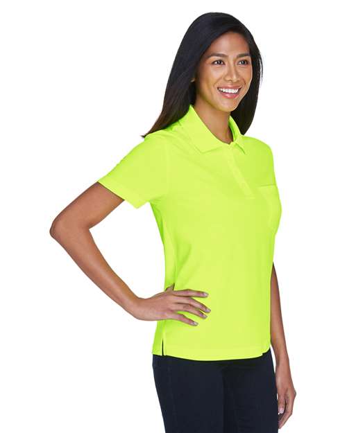 CORE365 Women's Origin Performance Piqué Polo with Pocket 78181P