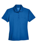 CORE365 Women's Origin Performance Piqué Polo with Pocket 78181P