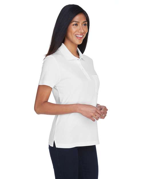 CORE365 Women's Origin Performance Piqué Polo with Pocket 78181P